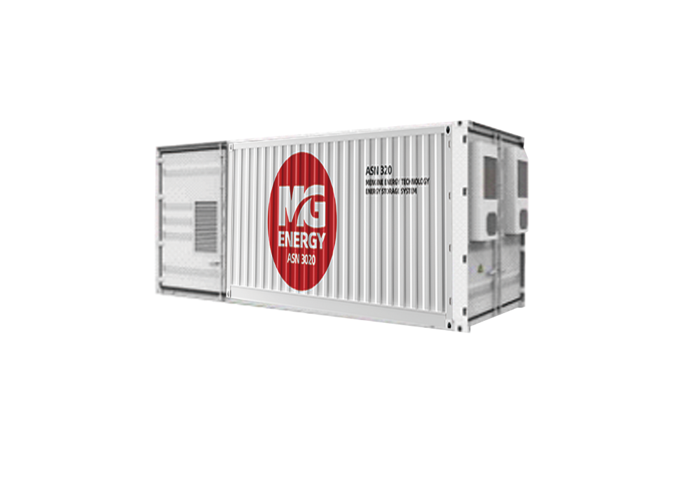 Energy storage system integrated container